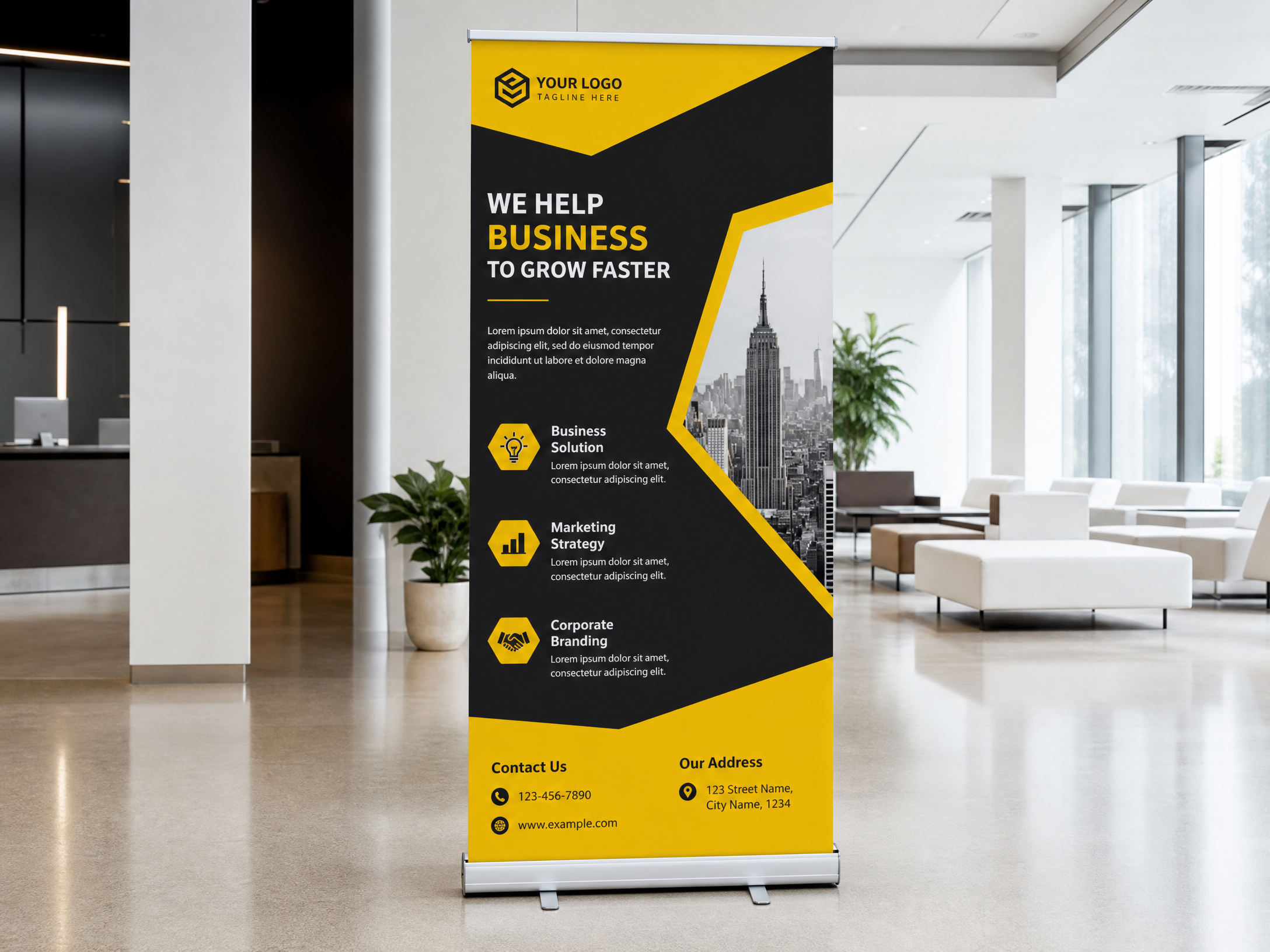 Roll-Up Stand